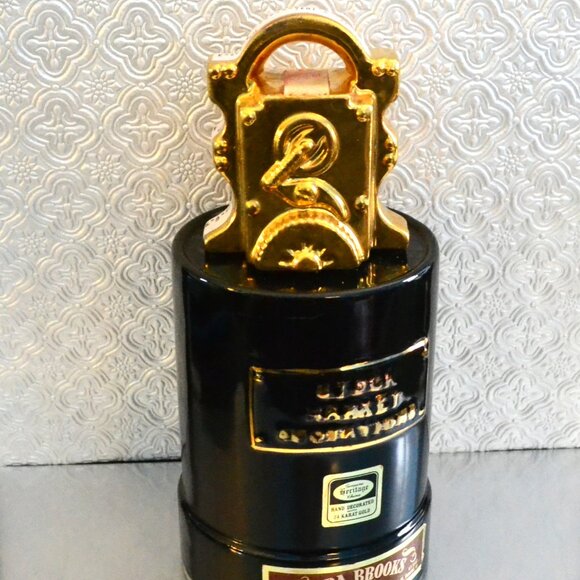 Vintage Ezra Books Whiskey Decanter Stock Ticker 1970 Barware Collectible - Picture 7 of 12